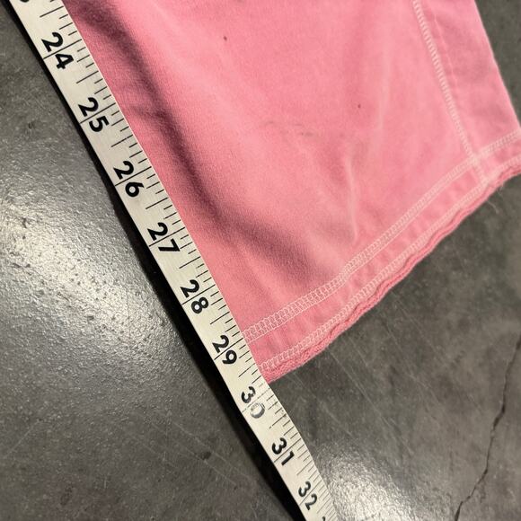 Vintage Y2K Wide Leg Flare Baby Pink Barbiecore Sweatpants Lounge Casual XXL - Picture 6 of 7